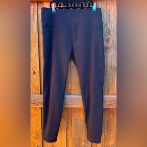 RBX Active Tech Flex Ultra Hold Black Legging. Size 1X.